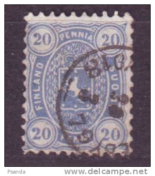 1875 - Finland, Mi. No. 16 AYb - Usati