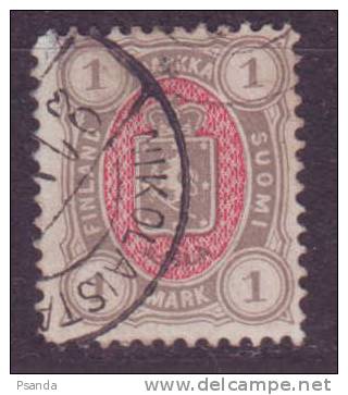 1885 - Finland, Mi. No. 24 - Oblitérés