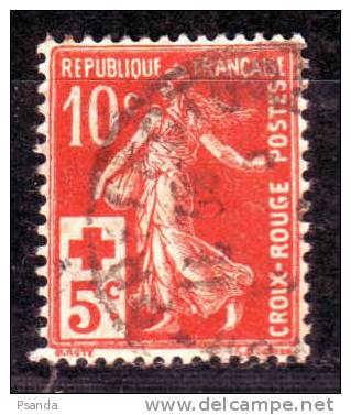 1914 - France, Mi. No. 126 Canc. - Gebruikt