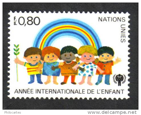 Nations Unies Genève   1979  -  YI   83  -Année De L' Enfant - NEUF **  - Cote 1.60e - Ongebruikt
