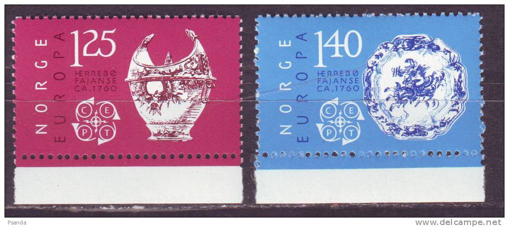 1976 - Norway, Norge, EUROPA CEPT, MNH, Mi. No. 724, 725 - Ungebraucht