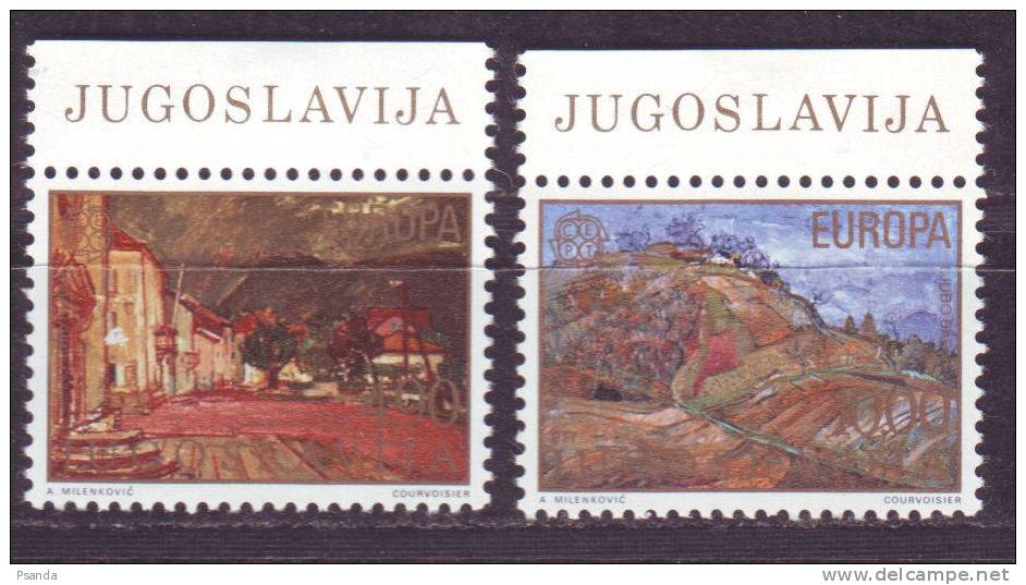 1977 - Yugoslavija, EUROPA CEPT, MNH, Mi. No. 1684, 1685 - Neufs