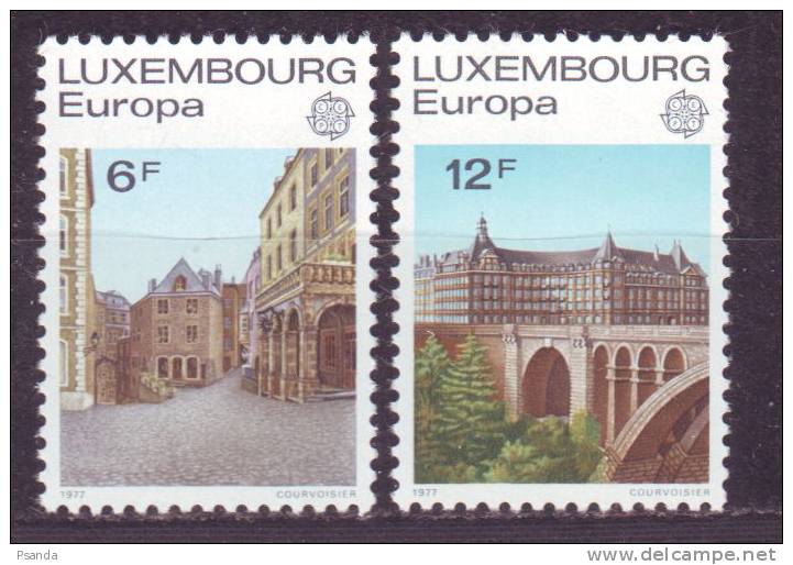 1977 - Luxembourg, EUROPA CEPT, MNH, Mi. No. 945, 946 - Ungebraucht