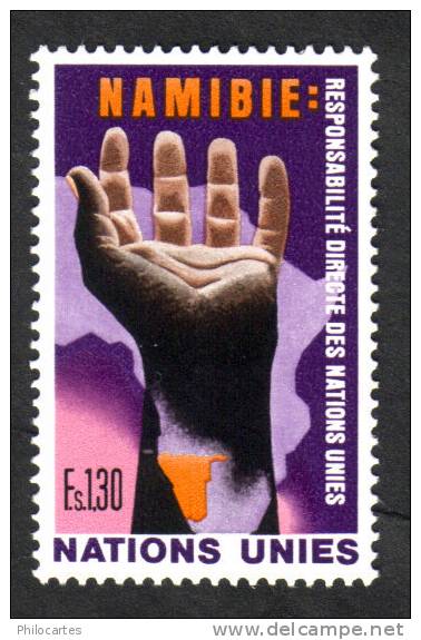 Nations Unies Genève   1975  -  Yt  53  -  Namibie -  NEUF **    - Cote 2.50e - Unused Stamps