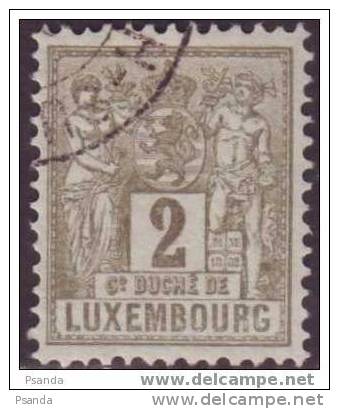 1882 - Luxembourg - 1882 Allegory