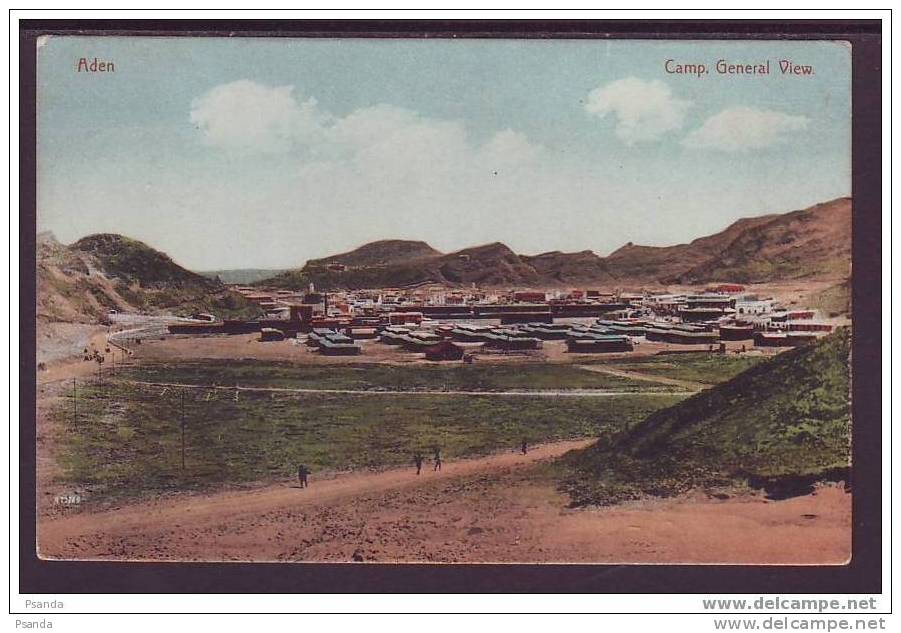 Cca. 1910 Aden Camp General View WW1 - Yémen