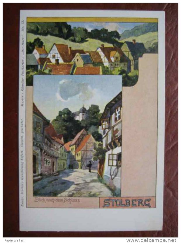 Stolberg - Künstlerkarte - Stolberg (Harz)