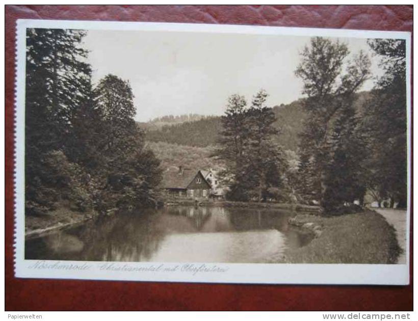 Wernigerode -  Christianental: Oberförsterei - Wernigerode