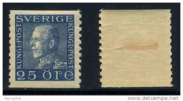 SUEDE / 1925 - # 198 - 25 ö. Bleu * / COTE 20.00 EURO - Unused Stamps