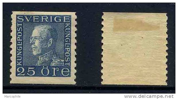 SUEDE / 1925 - # 198 - 25 ö. Bleu * / COTE 20.00 EURO - Unused Stamps