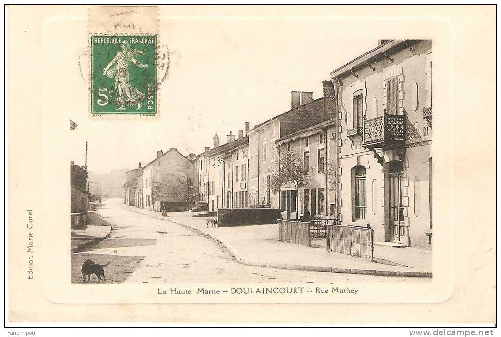 DOULAINCOURT.     Rue Mahey - Doulaincourt