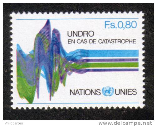 Nations Unies Genève   1979 -  YT   81-  UNDRO En Cas De Catastrophe  0F80 - NEUF **   - Cote 1.60e - Nuovi