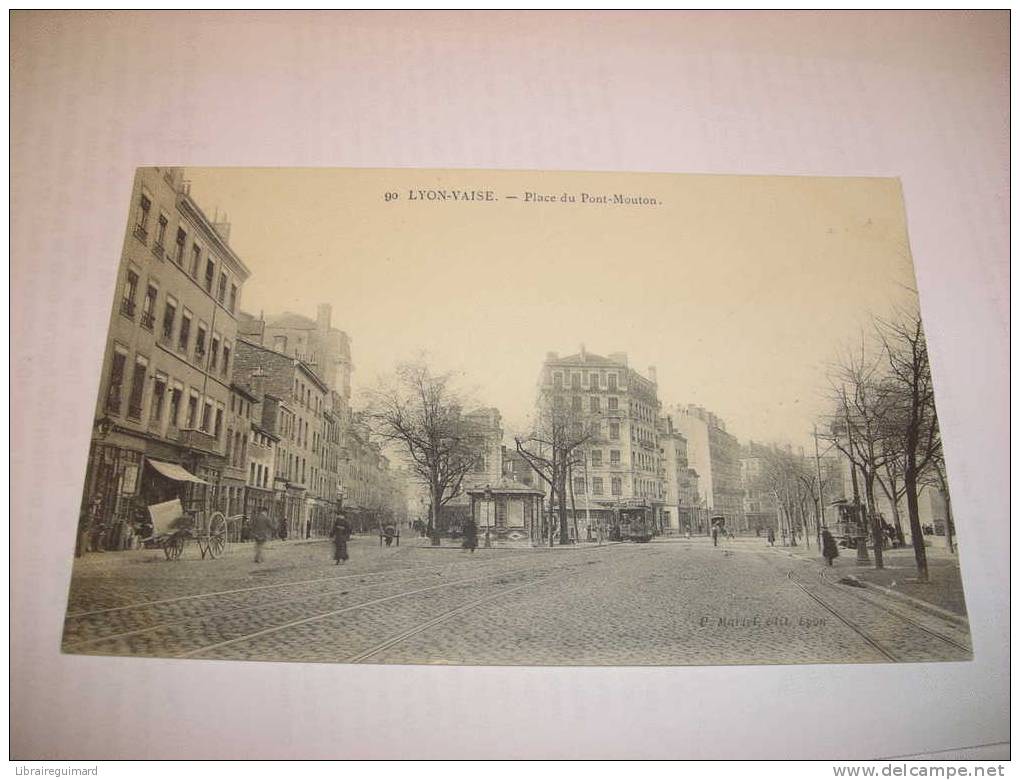 2 Ahr - CPA N°90 - LYON-VAISE - Place Du Pont-Mouton - [69] Rhône - - Lyon 9