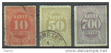 1890 - Brazil LOT - Used Stamps