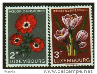 1956 - Luxembourg - Mi. No. 547-548 - Unused Stamps