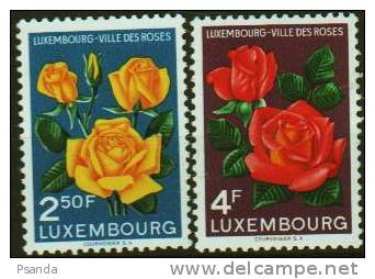 1956 - Luxembourg - Mi. No. 549-550 - Unused Stamps