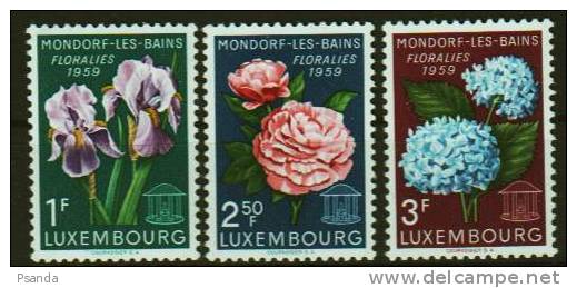 1959 - Luxembourg - Mi. No. 606-608 MNH - Nuovi