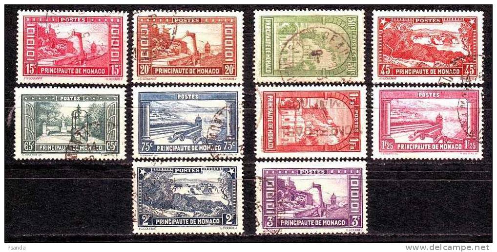 1933 - Monaco, Lot - Used Stamps