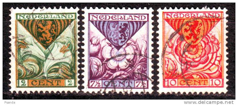 1925 - Nederland, 164A-166A - Gebraucht