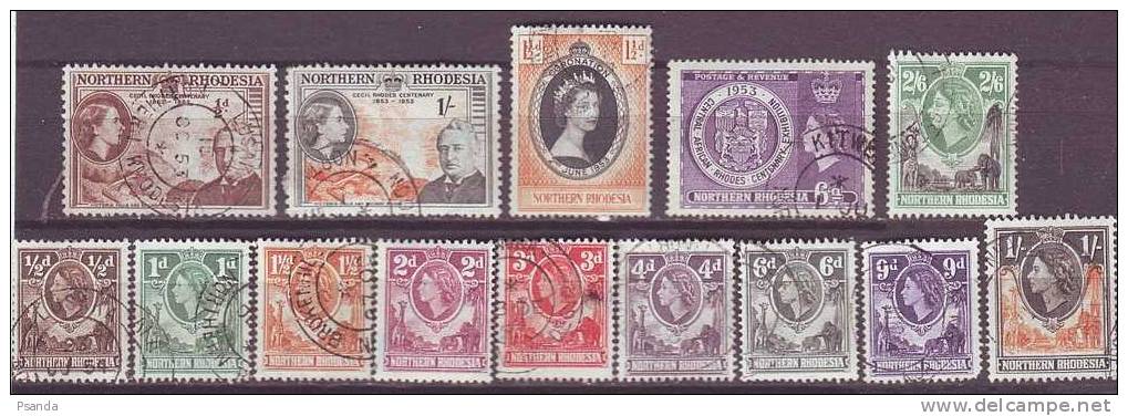 Zambia -Northern Rhodesia Lott 1949 - Rodesia Del Norte (...-1963)