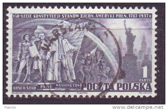 1938 - Poland, Mi. No. 326 - Oblitérés