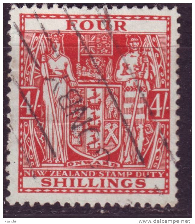 1939 - New Zealand, Scott 49 - Used Stamps