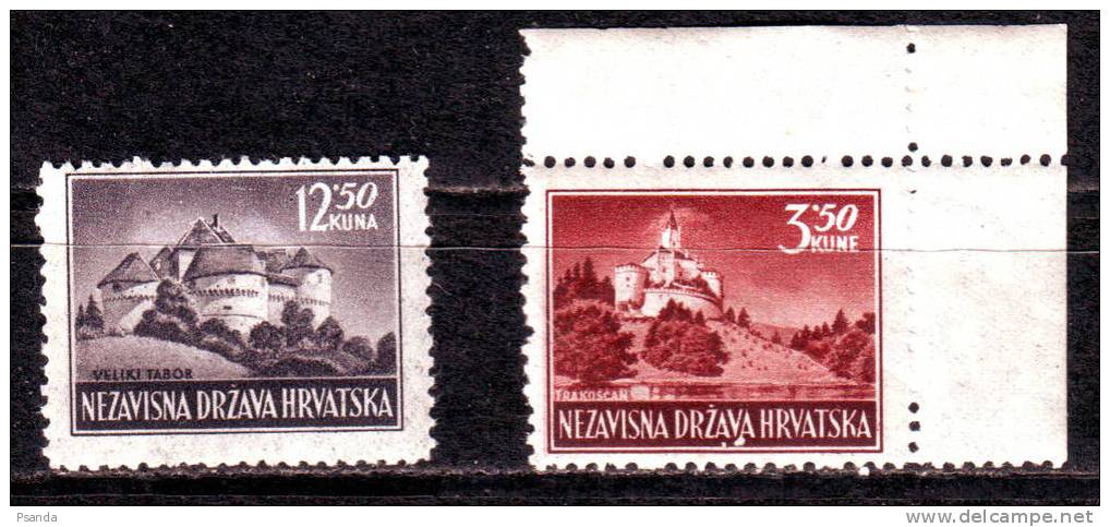 1943 - Croatia, 98-99, PELIR, MNH - Croazia