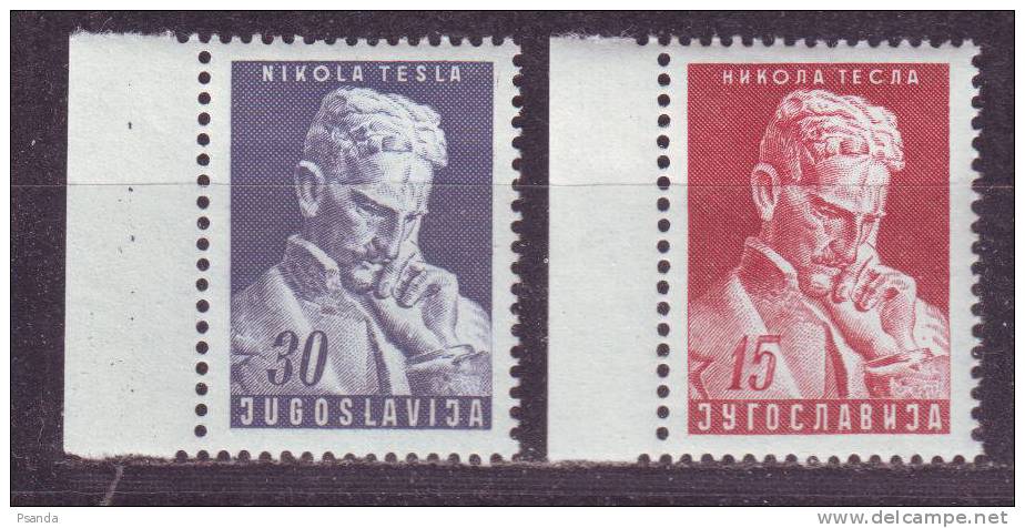 1953 - FNR Yugoslavija, Mi. No. 712-713, MNH** - Ongebruikt