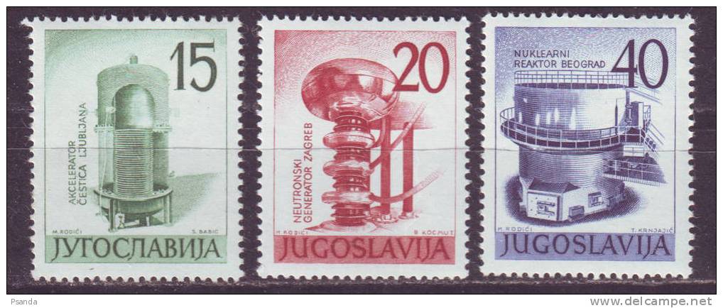 1960 - Yugoslavija, Mi. No. 927-929, MNH - Neufs