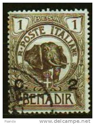 1906 - Benadir, Scott No. 10 - Somalia (1960-...)
