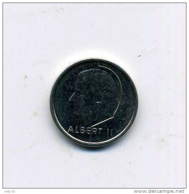 - BELGIQUE . 1 FRANC 1998 - 1 Franc