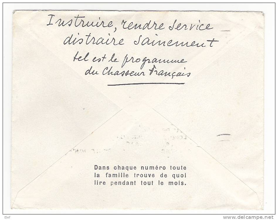 Chasse/ Sport :Lettre De ST-ETIENNE MANUFACTURE, Loire, Du 20.1.1961 à En Tête Revue "LE CHASSEUR FRANCAIS "> Saintes;TB - Shooting (Weapons)