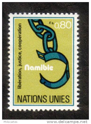 Nations Unies Genève    1978  - YT   75e -  NEUF **  -   Cote 1.60e - Ungebraucht