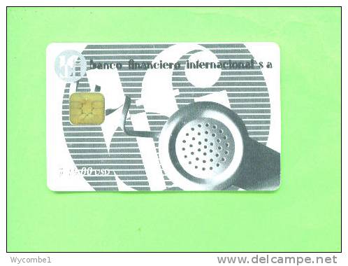 CUBA - Chip Phonecard/Banco Financier - Cuba