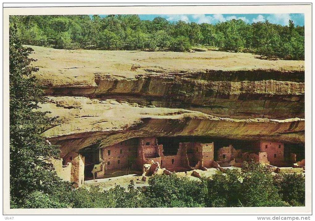 - COLORADO. - MES VERDE NATIONAL PARK, COLORADO. - Cpm Très Bon état - Voir Scan - - Mesa Verde