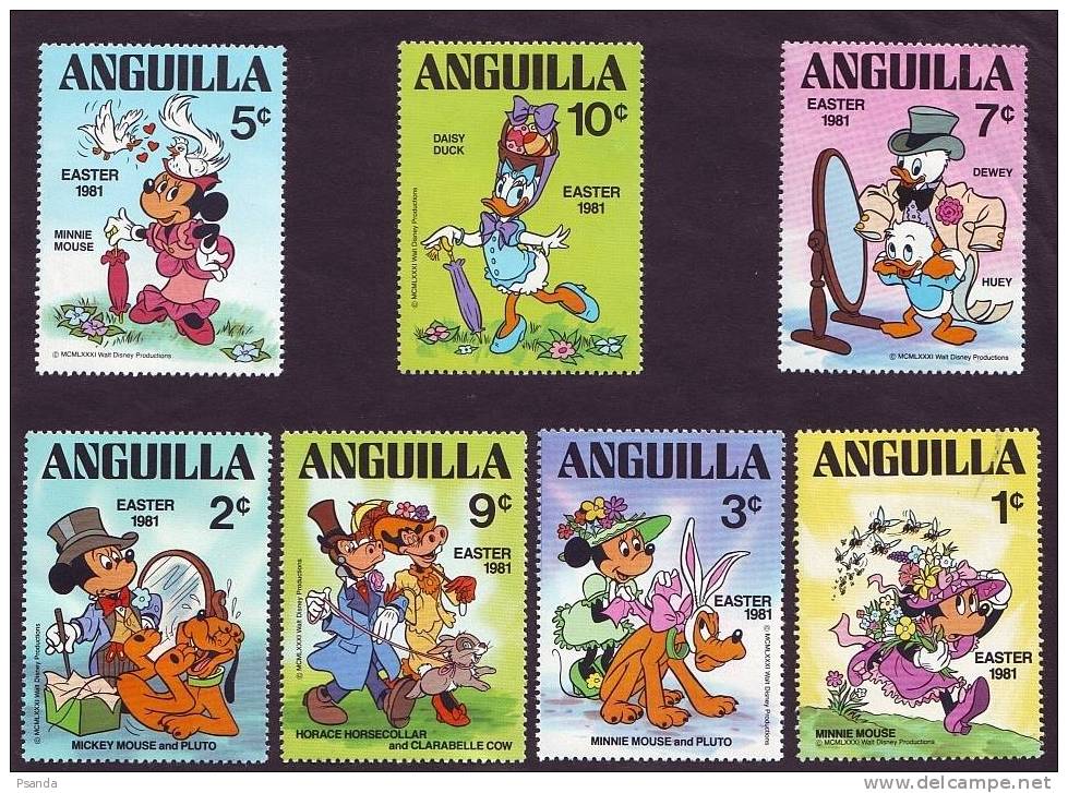 1981 - Anguilla, Disney - Anguilla (1968-...)