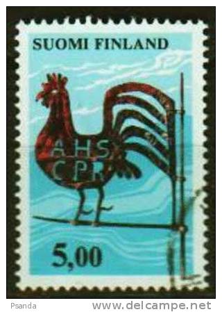 Finland, Cock, Bird - Oblitérés