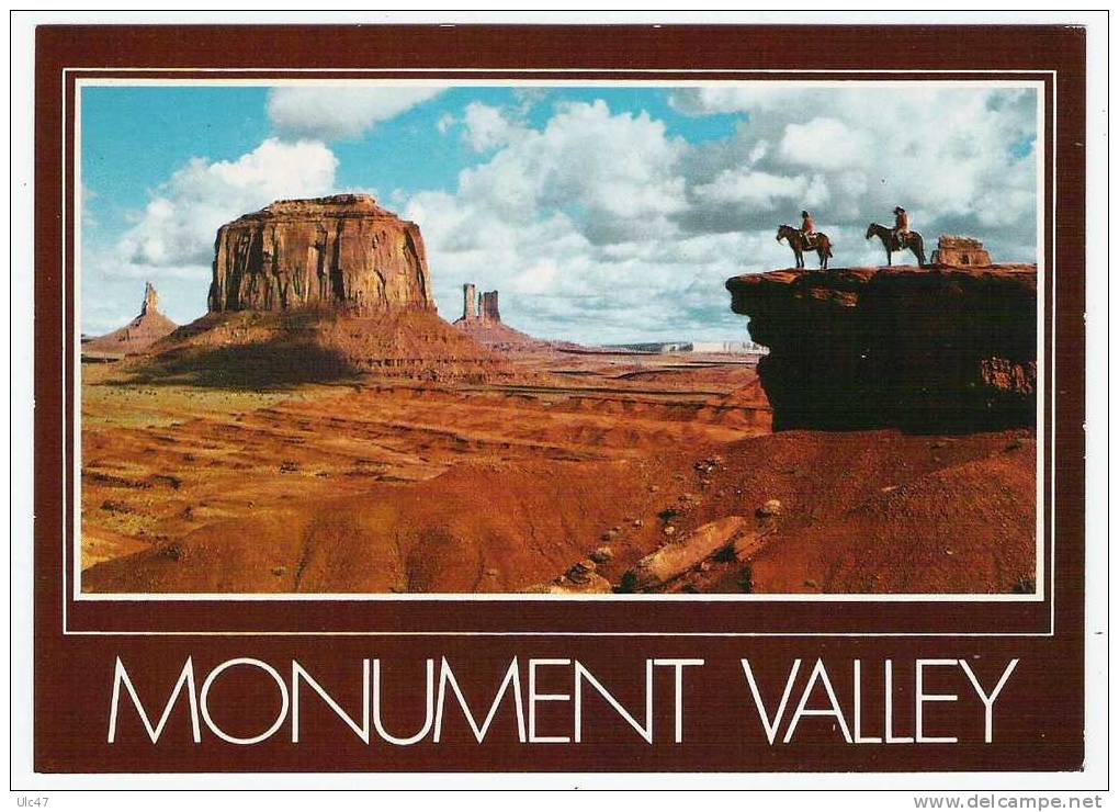 - ARIZONA. - MONUMENT VALLEY - Cpm Trè Bon état - Animation - Voir Scan - - Altri & Non Classificati