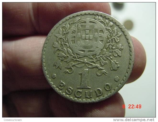 2660  PORTUGAL  1 ESCUDO       YEAR  1951    OTHERS IN MY STORE - Portugal