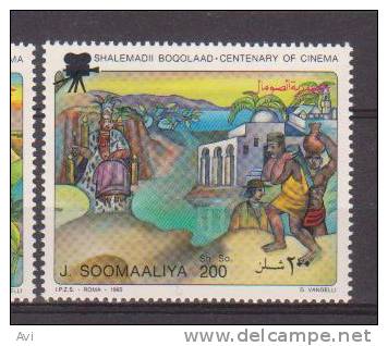 Soomaaliya-Somaliland . 200sh. Centenary Of Cinema UMM - Cinema