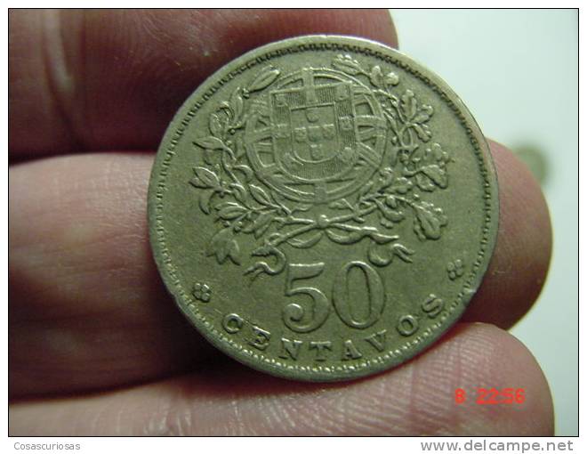 2700  PORTUGAL     50 CENTAVOS       YEAR  1946       OTHERS IN MY STORE - Portugal