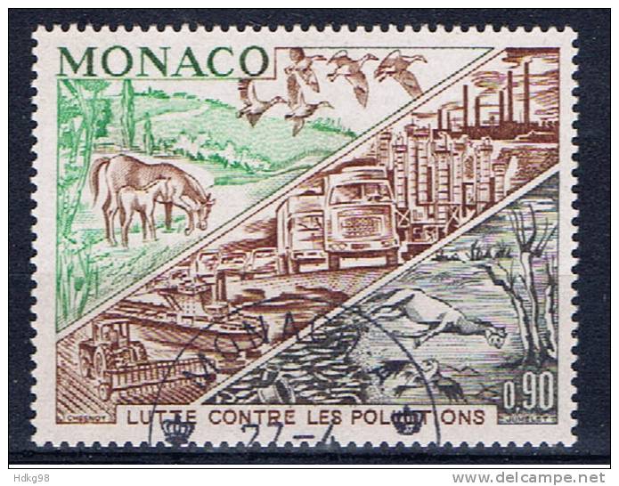 MC+ Monaco 1972 Mi 1036 Umweltschutz - Used Stamps