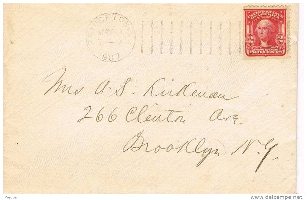 1257. Carta PRINCETON (new Jersey) 1907 - Lettres & Documents