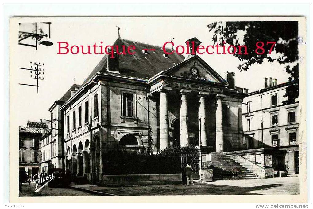 16 - CHATEAUNEUF - PALAIS De JUSTICE & HOTEL De VILLE - DOS VISIBLE - Chateauneuf Sur Charente