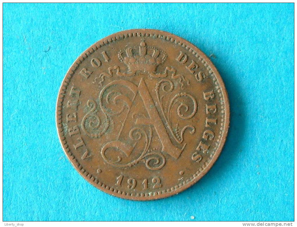 1912 FR 2 Cent ( Morin 312 - For Grade, Please See Photo ) !! - 2 Centimes