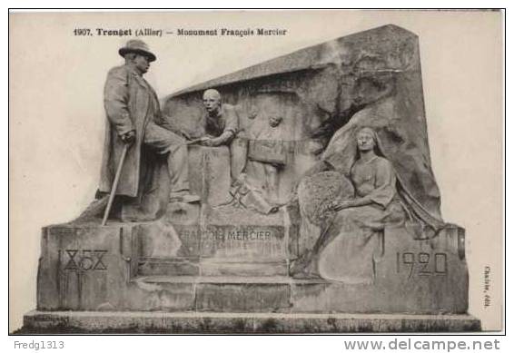 Tronget - Monument Francois Mercier - Autres & Non Classés