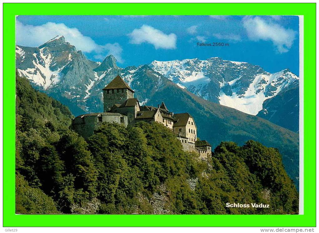 LIECHTENSTEIN - SCHLOSS VADUZ - RESIDENZ DES REGIERENDEN - TRAVEL IN 1987 - - Liechtenstein