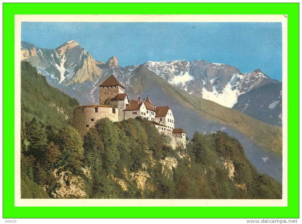 VADUZ, LIECHTENSTEIN - CASTLE  - TRAVEL - PHOTO BARON FALZ-FEIN - - Liechtenstein