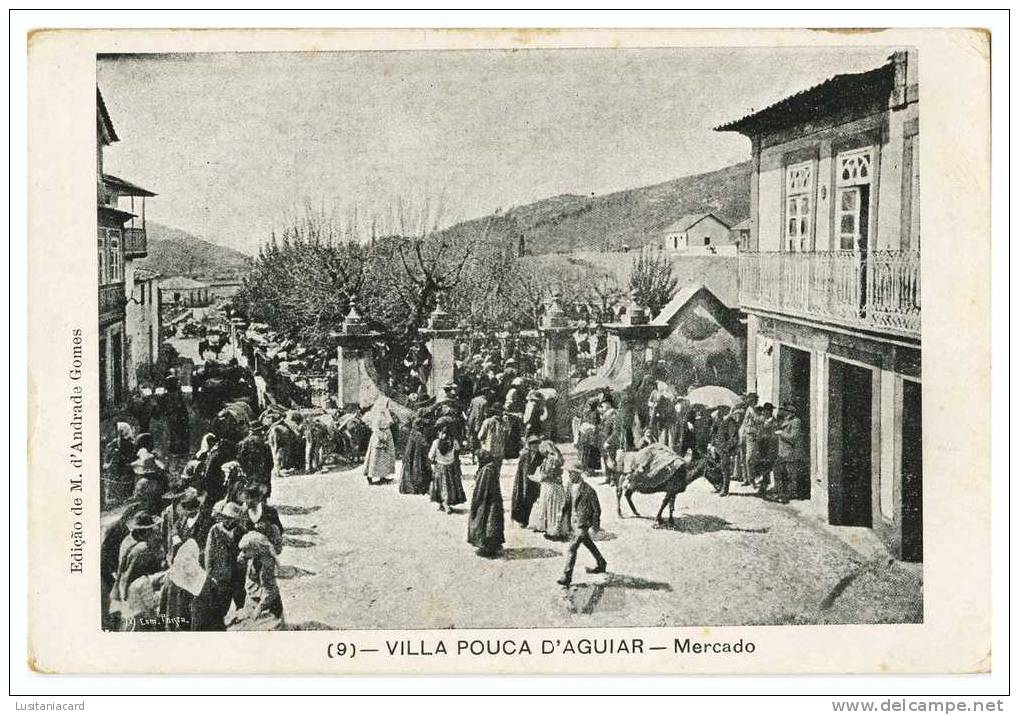 VILA REAL -VILA POUCA D'AGUIAR - FEIRAS E MERCADOS -  Mercado Carte Postale - Vila Real