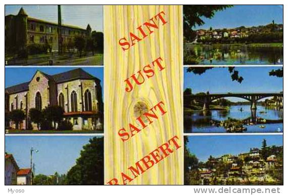 42 ST JUST ST RAMBERT Maison D'accueil Chapelle De La Maison De Retraite Quartier La Chana Quartier Ancien Pont Pont Sur - Saint Just Saint Rambert